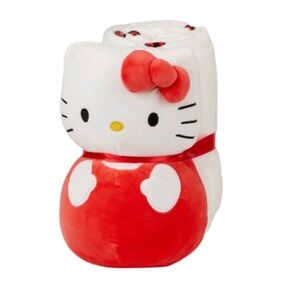 New with tags! Hello Kitty Pillow & Throw knit blanket set